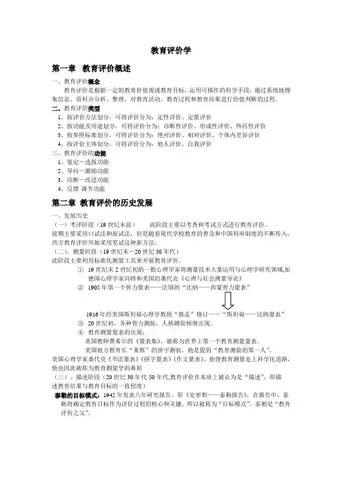 教育评价学