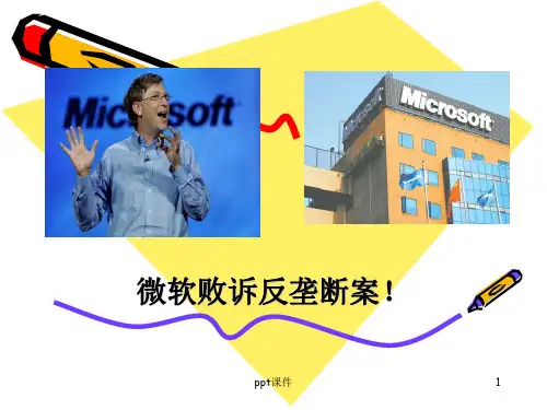 反垄断法  ppt课件