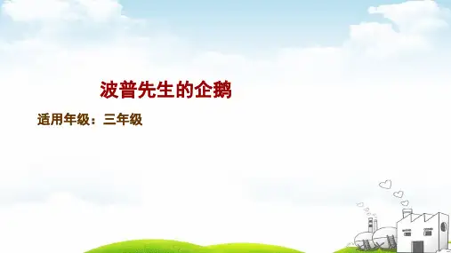 波普先生的企鹅ppt统编版(13张)