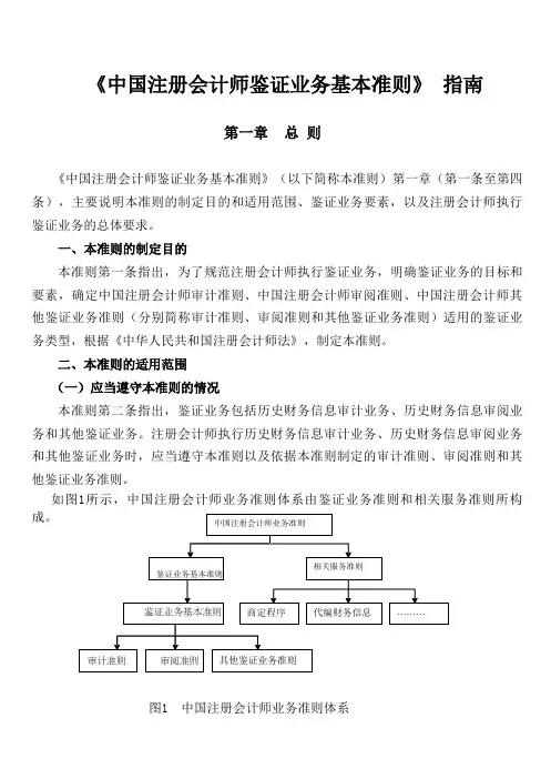 鉴证业务基本准则