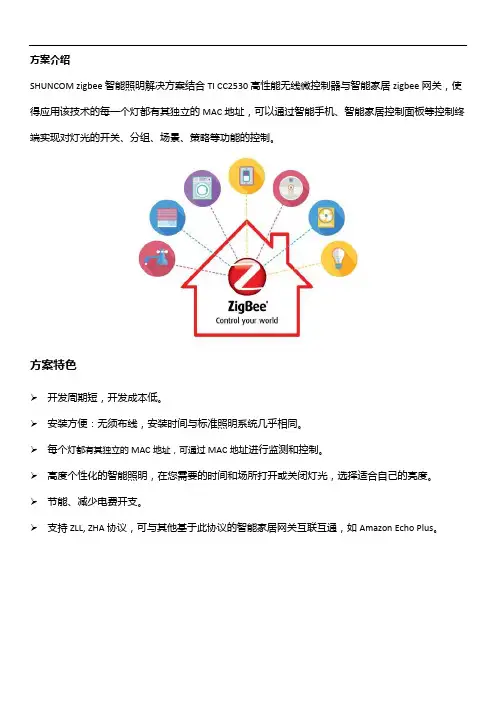 智能照明zigbee联网解决方案