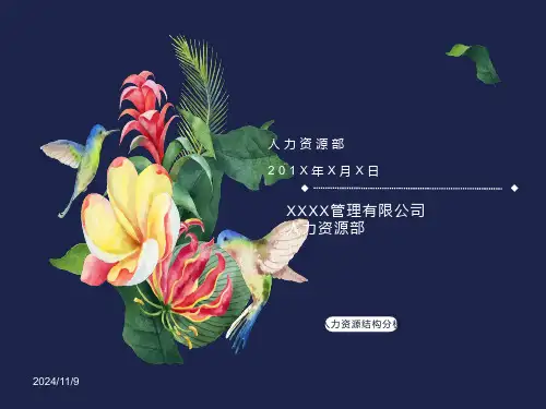 人力资源结构分析