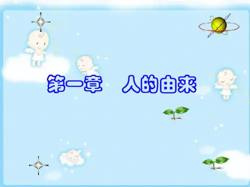 第一章人的由来复习讲课课件