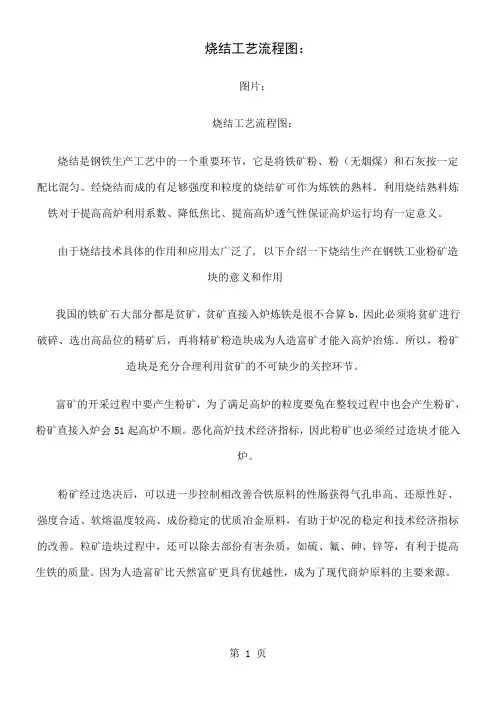 烧结工艺流程图精品文档11页