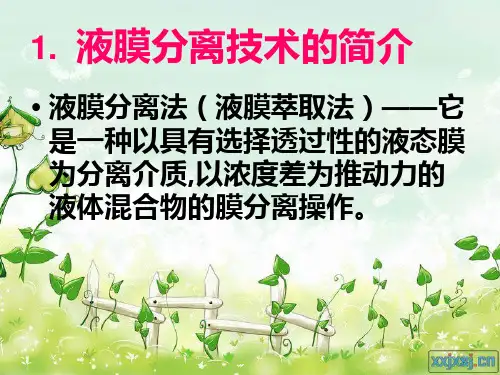 液膜分离技术