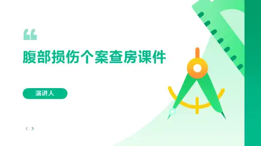 腹部损伤个案查房课件