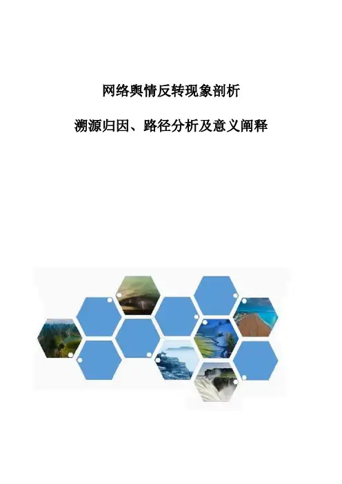 网络舆情反转现象剖析-溯源归因、路径分析及意义阐释