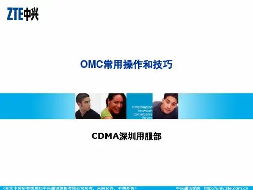OMC常用操作和技巧