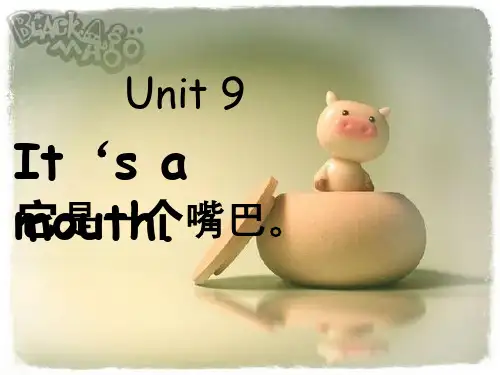 三年级英语上册Unit9It’samouth课件3湘少版