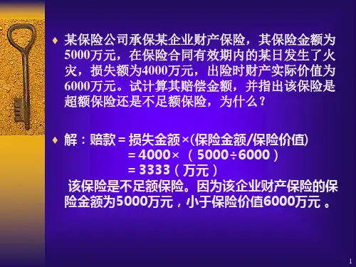 保险实务财产保险