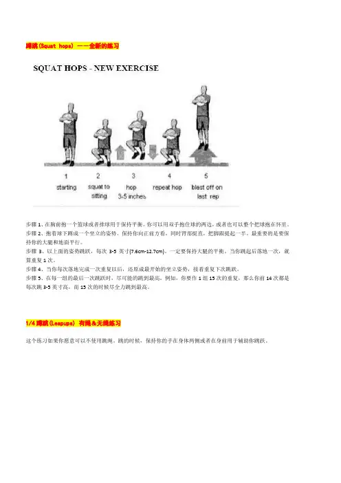 美国最著名弹跳训练计划AirAlert_3代