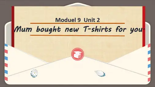 五年级下册英语课件 Module 9 Unit 2  61 外研版(三起)