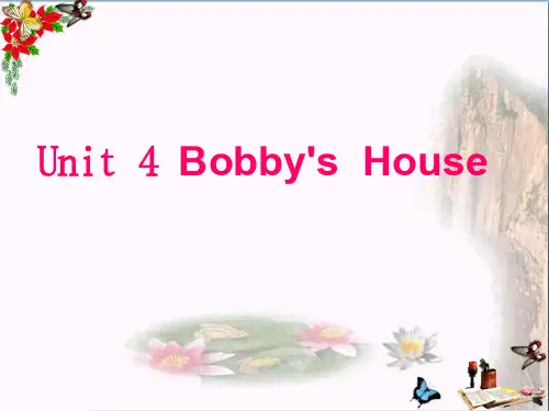 最新四年级英语上册Unit4Bobby’sHouse3北师大版(三起)优选教学课件