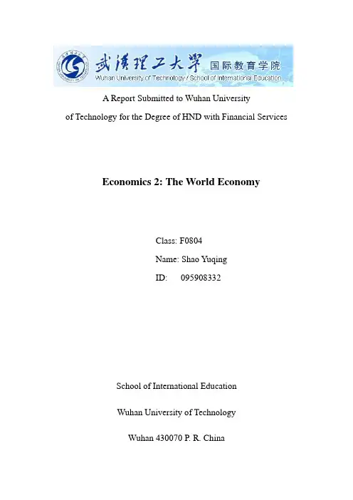 经济学报告