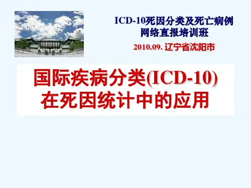 ICD-10_第一部分ppt课件