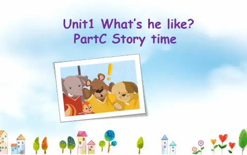 人教版五年级上册英语Unit1 PartC Story time
