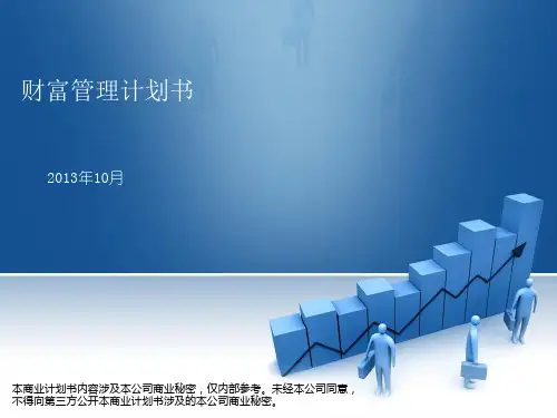 财富管理计划书