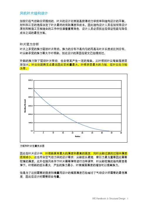 风电叶片结构设计.