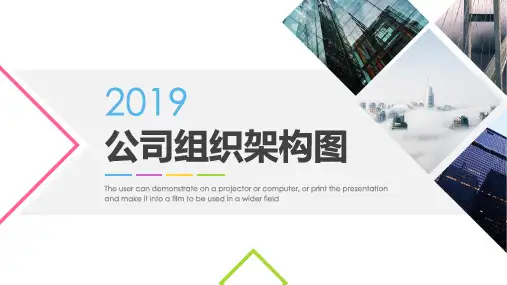 公司组织架构图组织结构PPT模板