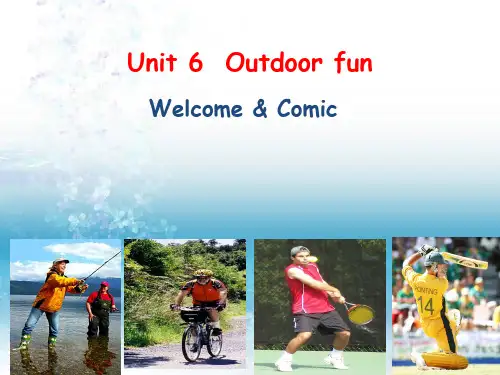 新开心版小学英语三年级下册Unit 6 Outdoor fun 课件