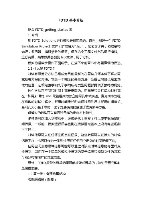 FDTD基本介绍
