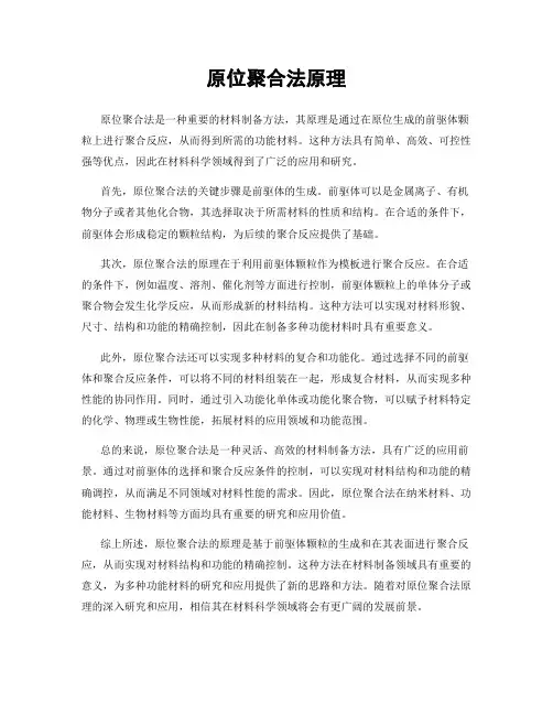 原位聚合法原理