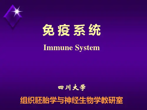 四川大学组胚课件 12.免疫系统
