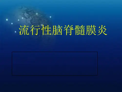 流脑ppt课件