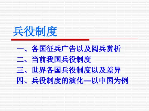 兵役制度
