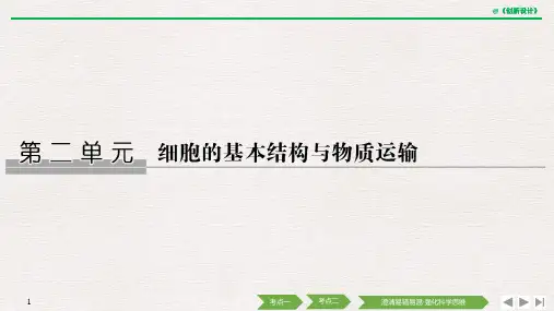 2020版创新设计高三生物一轮复习第4讲