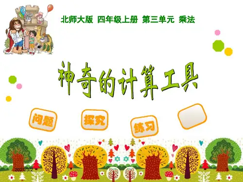神奇的计算工具精选课件PPT
