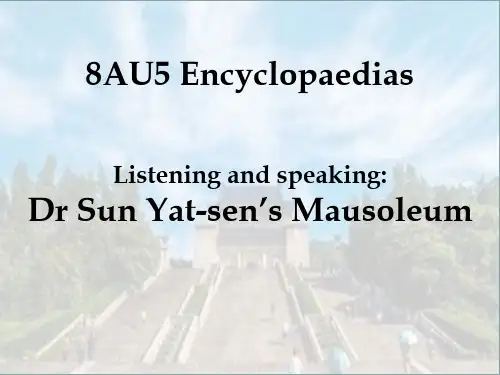 牛津上海英语八年级上册Unit 5Listening and speaking(共21张PPT)