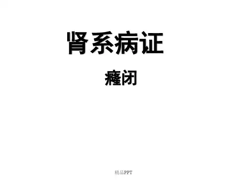 中医内科学——癃闭
