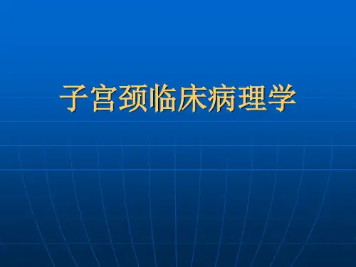 子宫颈临床病理学