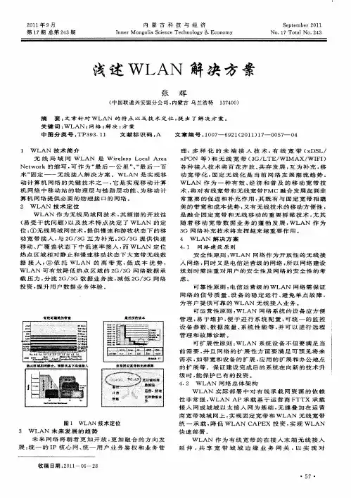 浅述WLAN解决方案