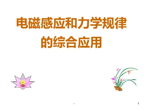 高三物理电磁感应导轨PPT课件