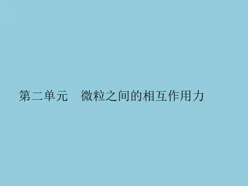 1.2微粒之间的相互作用力第1课时离子键课件(苏教版必修2)