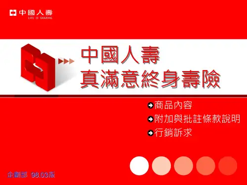 中国人寿早会ppt