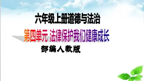 【新课标】六年级上册道德与法治第9课《知法守法 依法维权》PPT教学课件(第三课时)