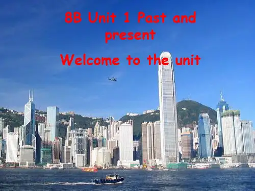 牛津译林版8下Unit1 welcome (共36张PPT)