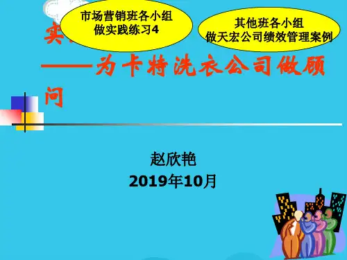 (优)实践练习卡特洗衣xyzPPT资料