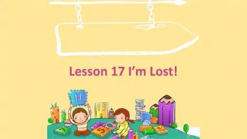 四上英语L17I'mLost【课件】冀教版(三起)