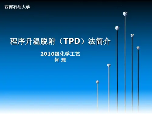 程序升温脱附