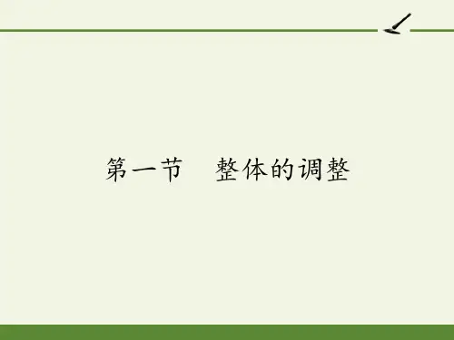 人教版高中语文选修：文章写作与修改-课件-4.1 整体的调整