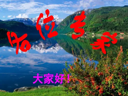 提高采收率技术(王从领)