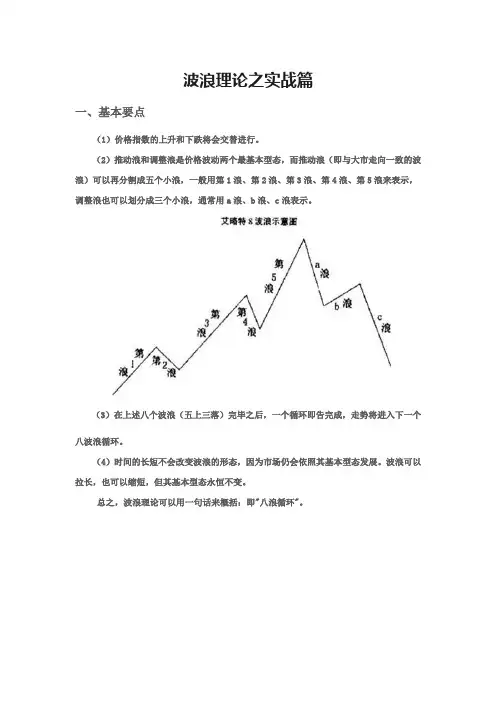 波浪理论之实战篇