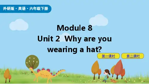 外研版小学英语六年级下册 Module 8 Unit 2 教学课件PPT