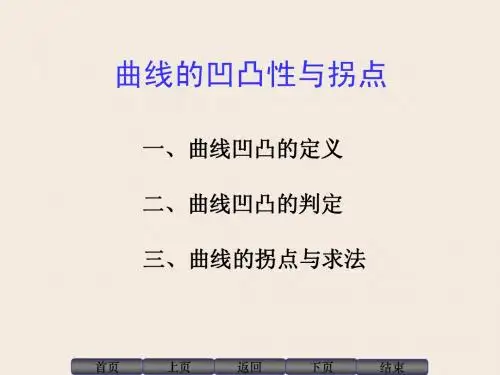 曲线的凹凸性与拐点【一元分析学经典讲义】