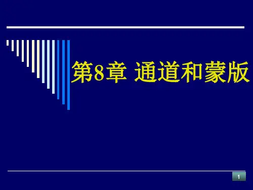 淮南联大《Photoshop图像处理》课件8通道和蒙版