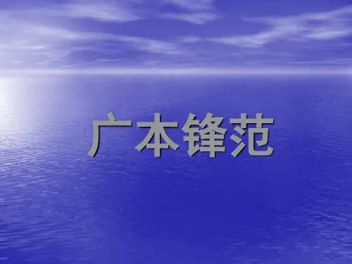 广本锋范